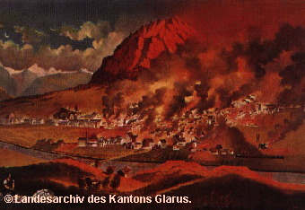 Burning of Glarus 1